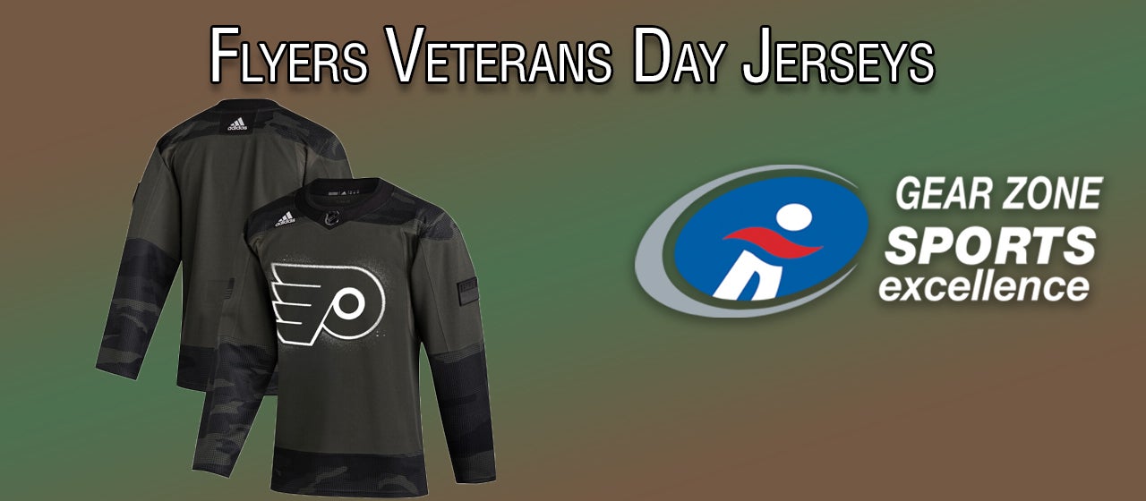 flyers veterans day jersey
